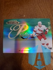 2020-21 Upper Deck Stature Proteges Green #P-34 Morgan Geekie 009/149